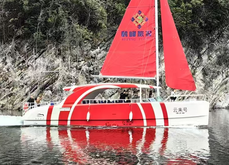 15米電動(dòng)雙體帆船